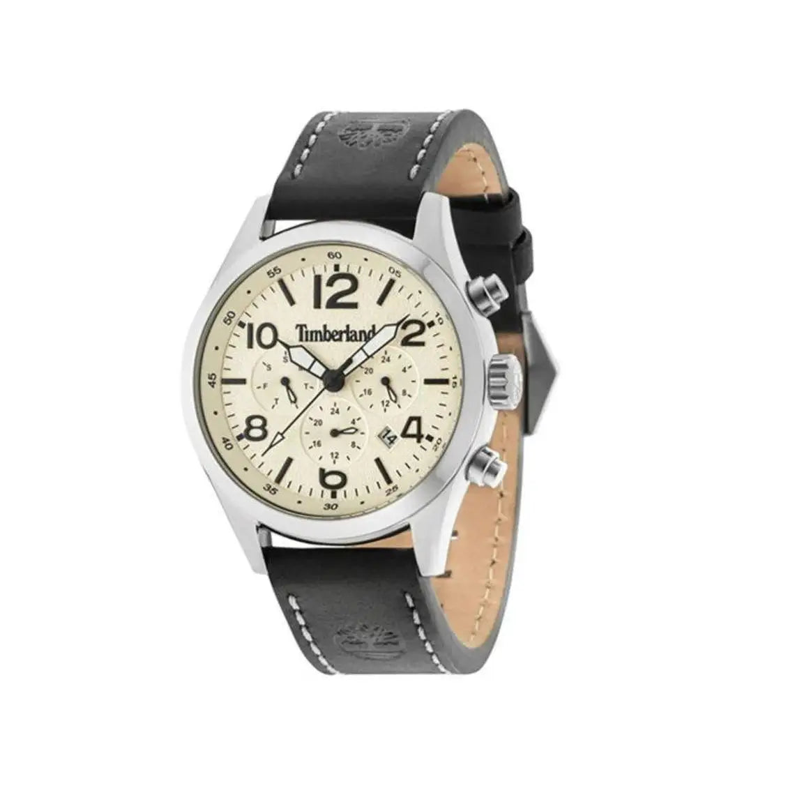 Timberland Reloj Hombre Analogico Cuarzo con Correa de Cuero TBL.15376JS-07