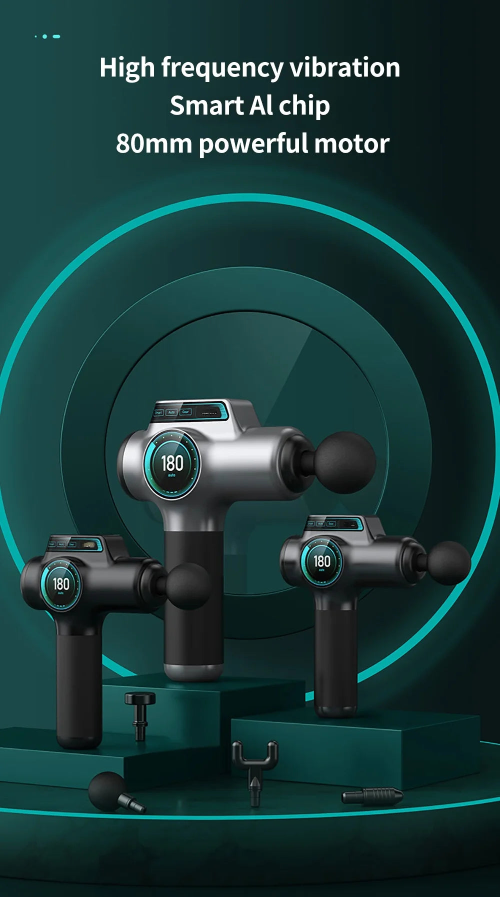 99 Speed Professional Muscle Massage Gun Massager Massager for Neck and Back Massage Instrument Dropshipping Fitness Equipment