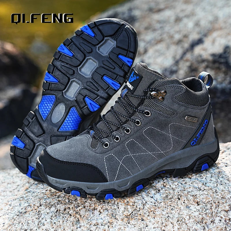 Men Women Outdoor Sports Hiking boots for Couple Autumn Winter Ankle Boot For Man Keep Warm Sneaker Shoe New Arrivial Classic