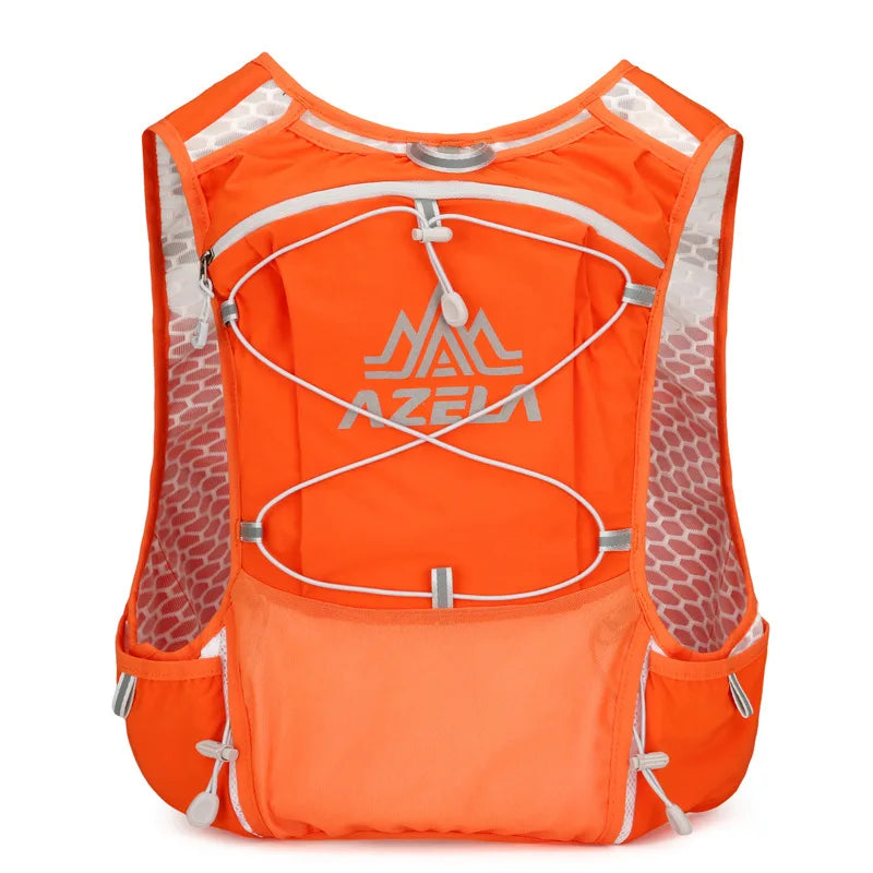 Outdoor Trail Running Backpack Ultralight Running Race Hydration Vest Breathable Jogging Vest for Marathon Cycling Hiking Trail