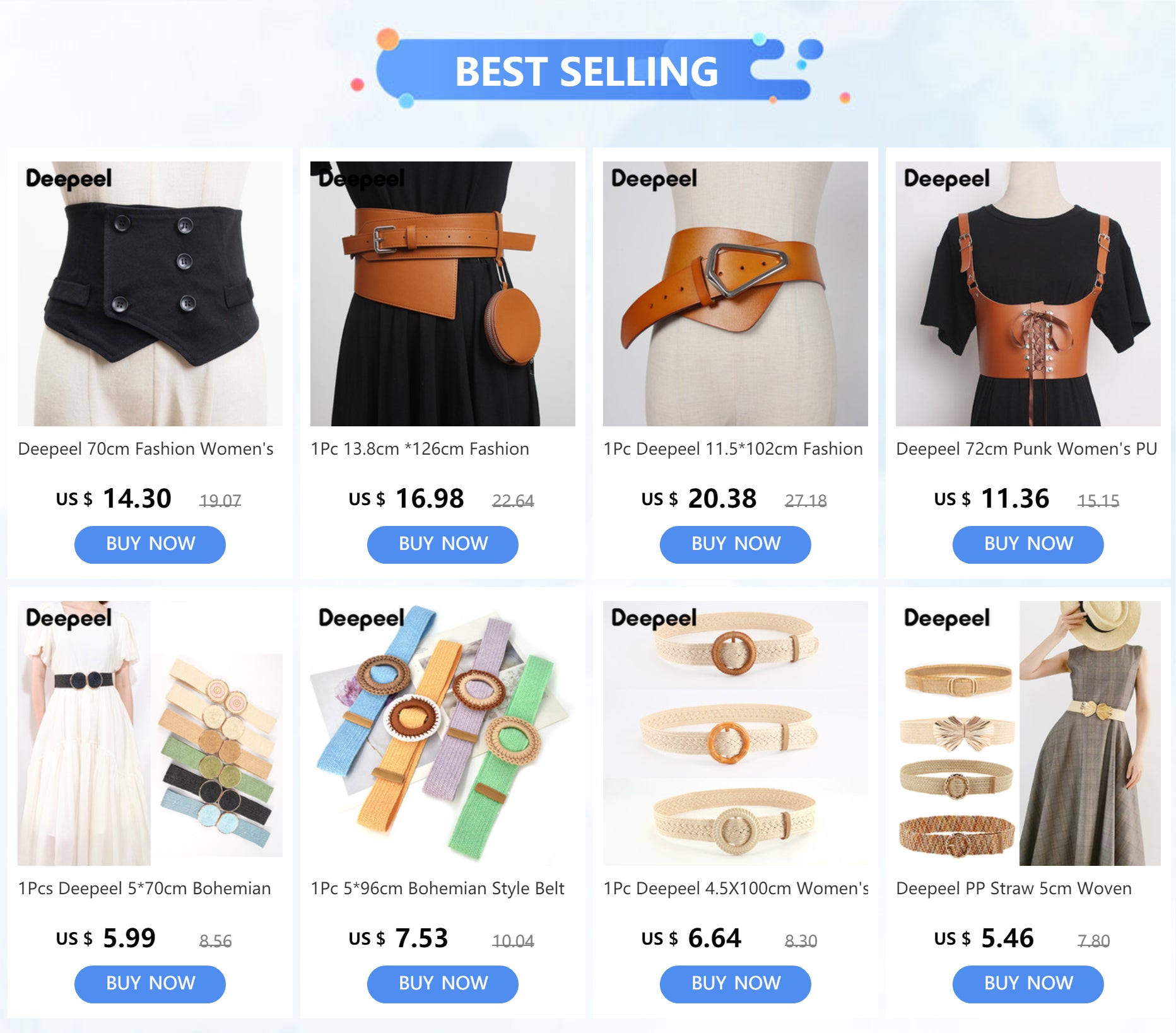 1Pc Deepeel 3.7*110-130cm Men's 2nd Cowskin Leather Belts Male Designer Business Waistband Crafts for Adults Jeans Accessories