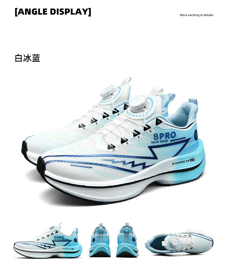 NEW Men Sports Running Shoes Off Marathon Breathable Light Comfortable Women Athletic Sneakers Race Jogging Tenis Air Cushion