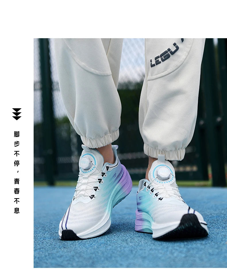 NEW Men Sports Running Shoes Off Marathon Breathable Light Comfortable Women Athletic Sneakers Race Jogging Tenis Air Cushion