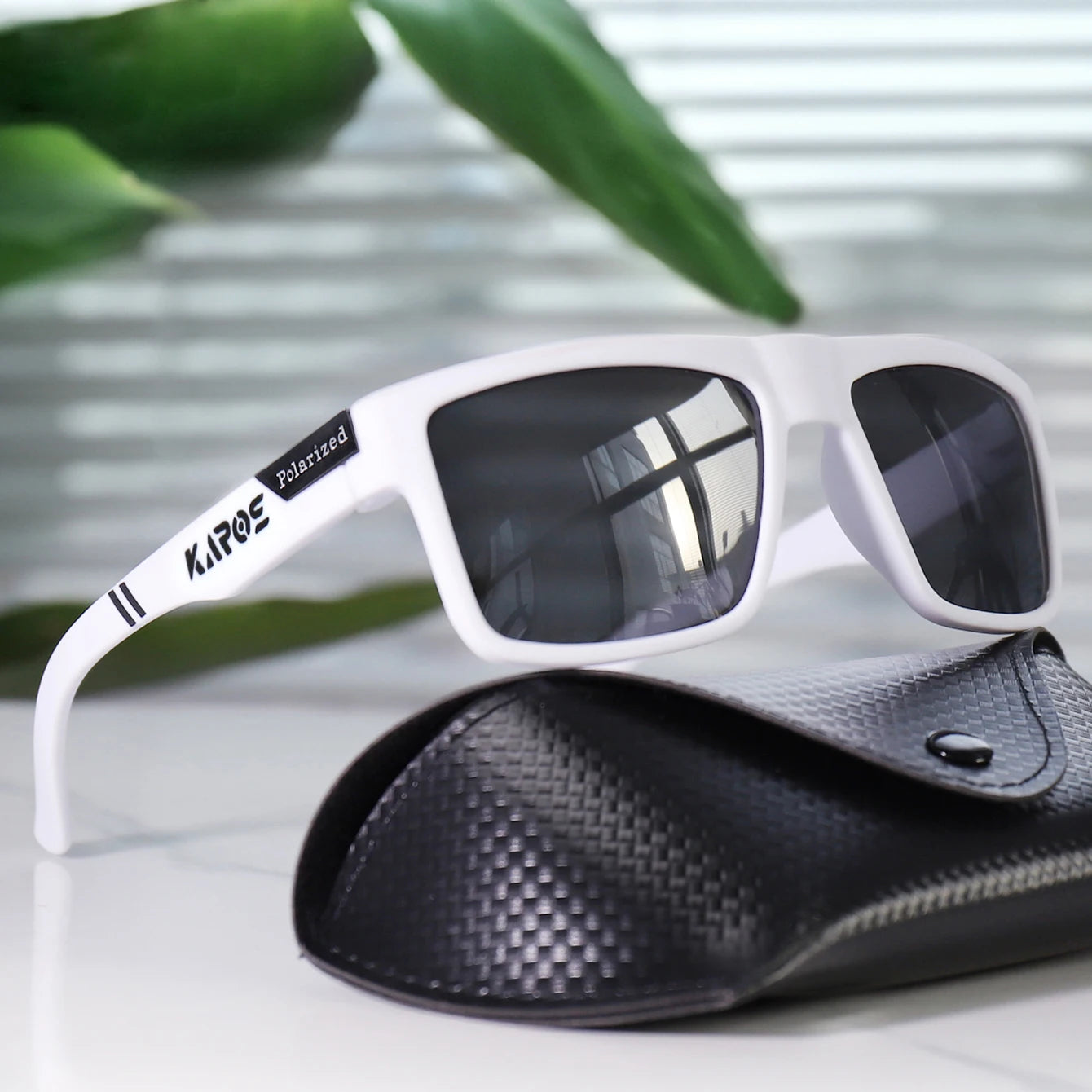 Karos Men's Polarized Sunglasses Square Casual Outdoors Sun Glasses Women Unisex Sunglass Sports Driving Fishing UV400 Eyewear