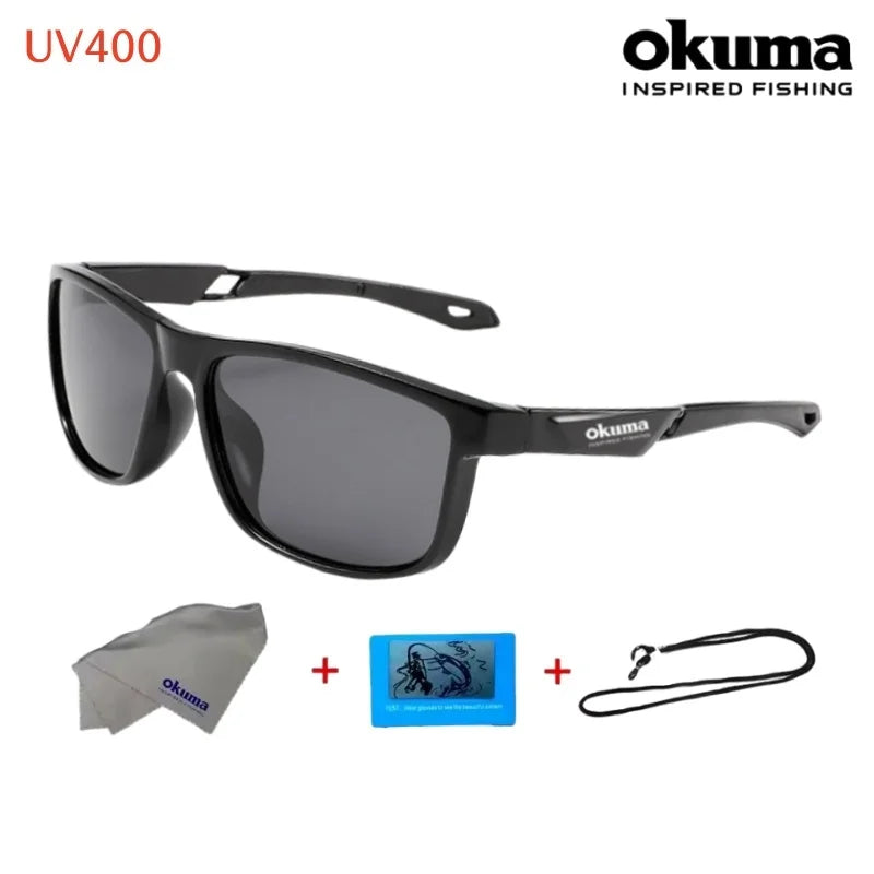 Okuma Fashion Polarized Glasses UV400, UV resistant, anti glare, strong light, suitable for cycling, driving, fishing, etc