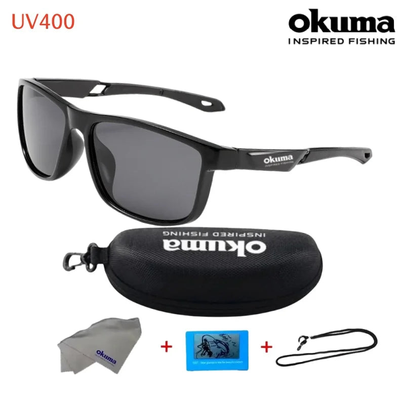 Okuma Fashion Polarized Glasses UV400, UV resistant, anti glare, strong light, suitable for cycling, driving, fishing, etc