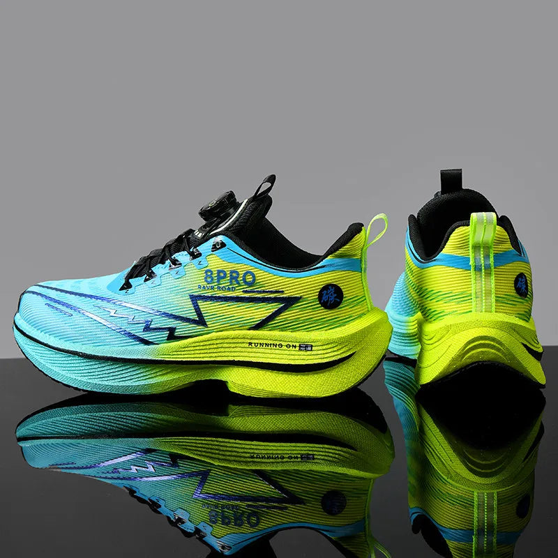 NEW Men Sports Running Shoes Off Marathon Breathable Light Comfortable Women Athletic Sneakers Race Jogging Tenis Air Cushion