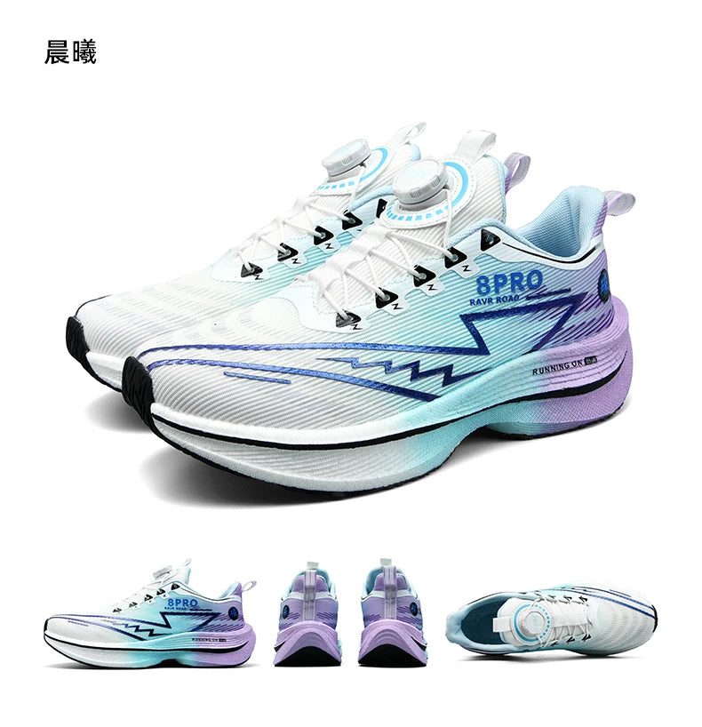 NEW Men Sports Running Shoes Off Marathon Breathable Light Comfortable Women Athletic Sneakers Race Jogging Tenis Air Cushion