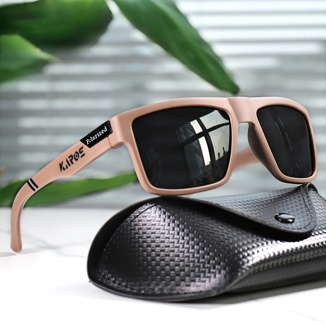 Karos Men's Polarized Sunglasses Square Casual Outdoors Sun Glasses Women Unisex Sunglass Sports Driving Fishing UV400 Eyewear