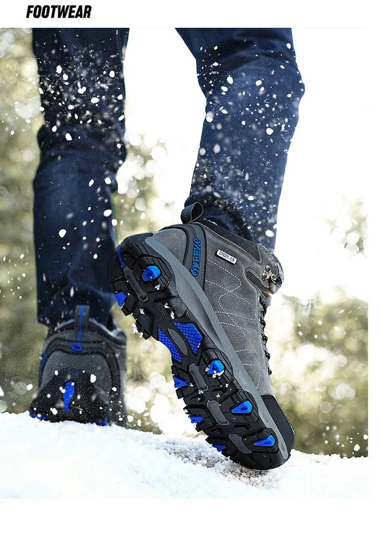 Men Women Outdoor Sports Hiking boots for Couple Autumn Winter Ankle Boot For Man Keep Warm Sneaker Shoe New Arrivial Classic