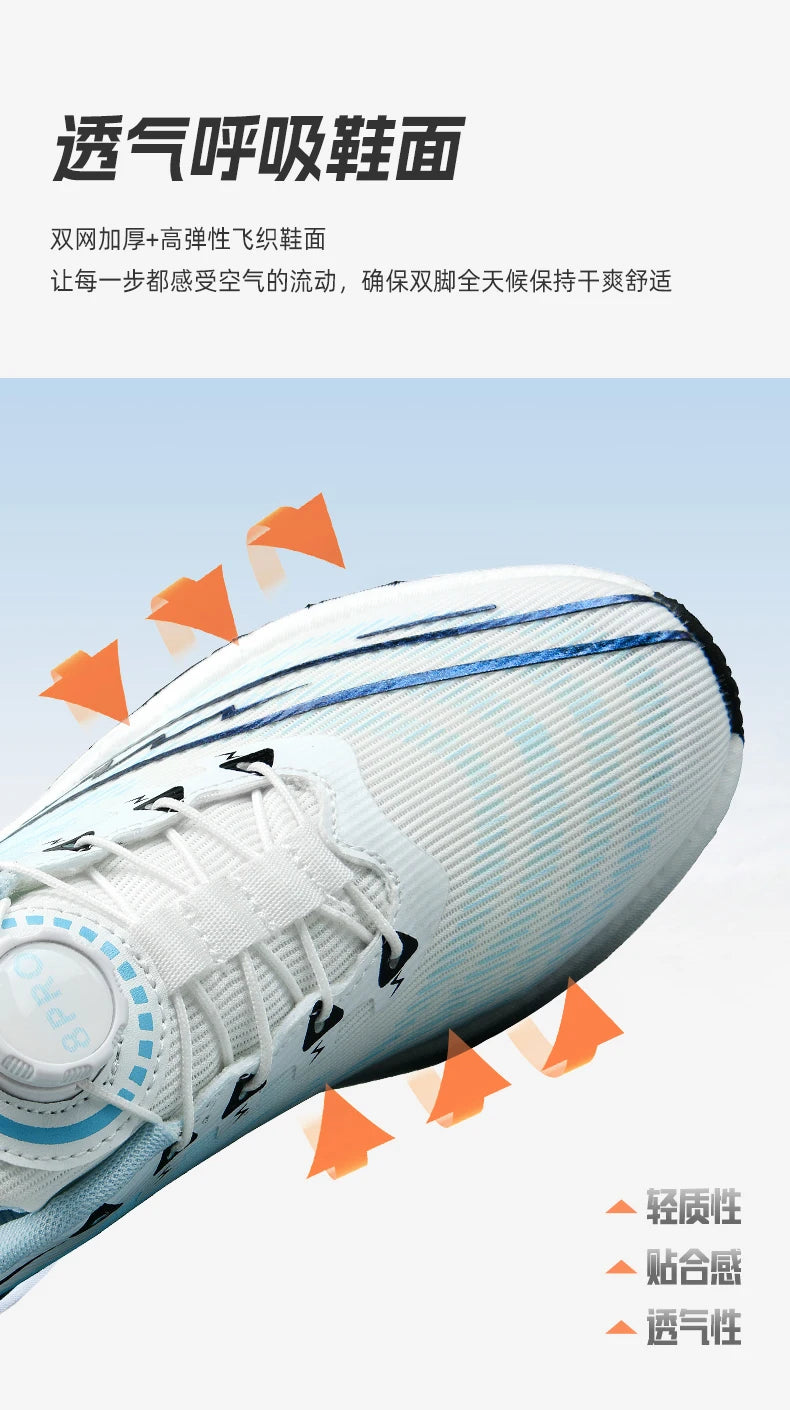 NEW Men Sports Running Shoes Off Marathon Breathable Light Comfortable Women Athletic Sneakers Race Jogging Tenis Air Cushion