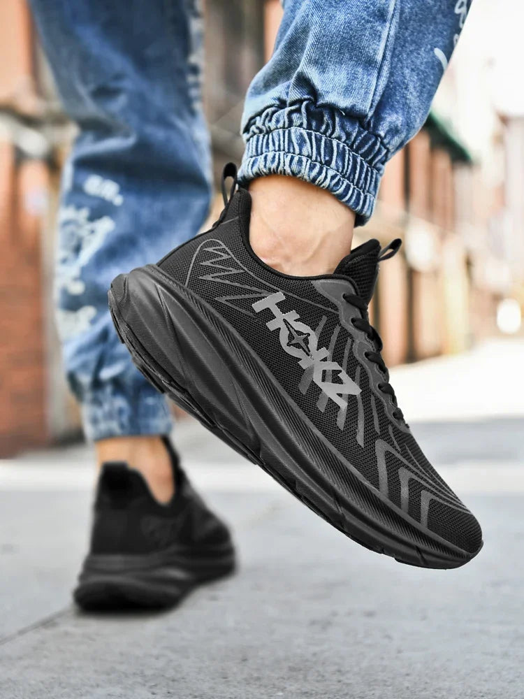 Men Running Shoes Off-road Shoes Outdoor Sneakers Mesh Trainer Race Luxury shoes Breathable Cushioning Couple Non-Slip Fashion