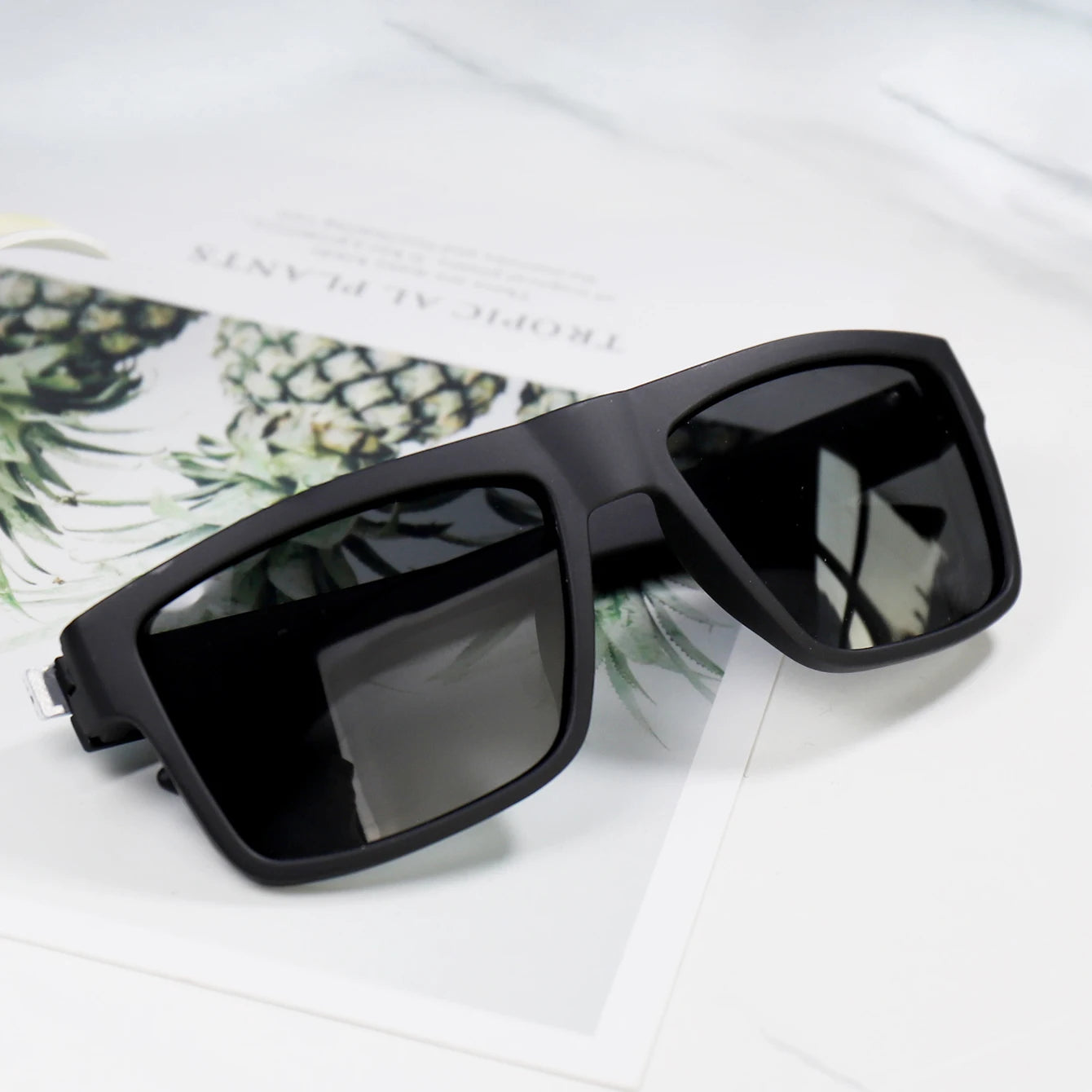 Karos Men's Polarized Sunglasses Square Casual Outdoors Sun Glasses Women Unisex Sunglass Sports Driving Fishing UV400 Eyewear