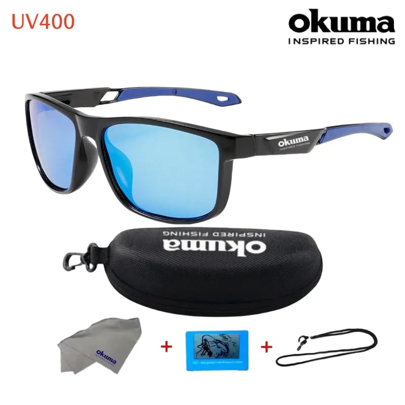 Okuma Fashion Polarized Glasses UV400, UV resistant, anti glare, strong light, suitable for cycling, driving, fishing, etc
