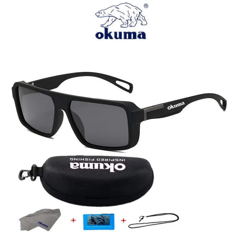 Okuma polarized fishing sunglasses UV400 men's and women's outdoor sports cycling hunting driving sunglasses 6 colors available