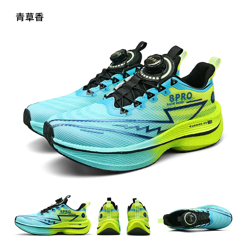 NEW Men Sports Running Shoes Off Marathon Breathable Light Comfortable Women Athletic Sneakers Race Jogging Tenis Air Cushion