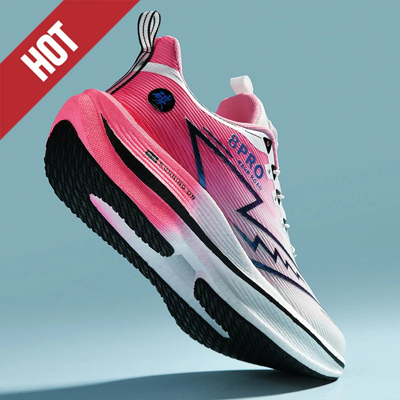 NEW Men Sports Running Shoes Off Marathon Breathable Light Comfortable Women Athletic Sneakers Race Jogging Tenis Air Cushion