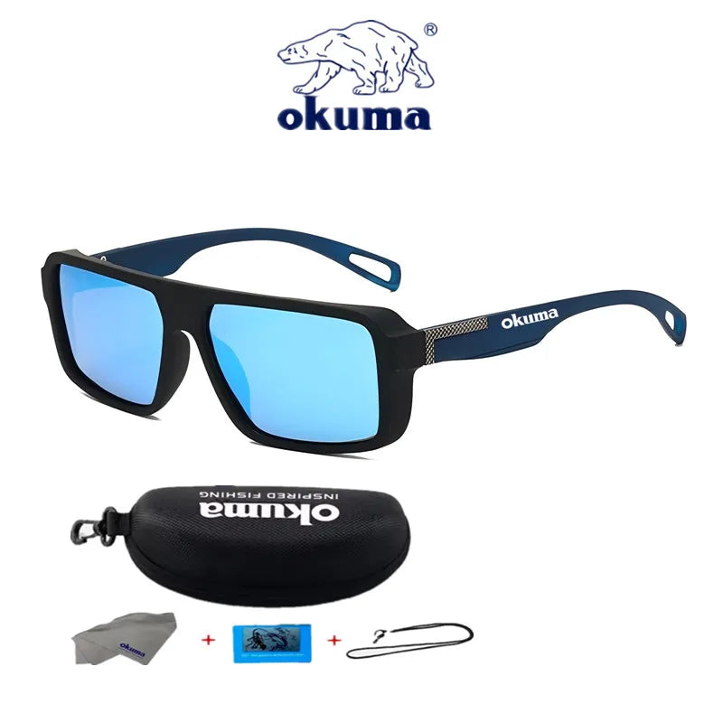 Okuma polarized fishing sunglasses UV400 men's and women's outdoor sports cycling hunting driving sunglasses 6 colors available