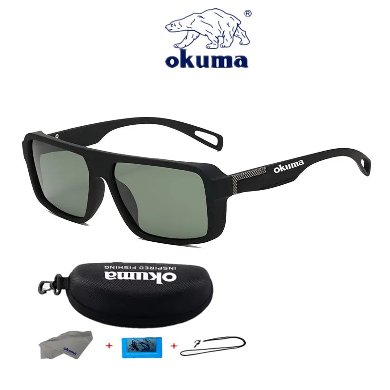 Okuma polarized fishing sunglasses UV400 men's and women's outdoor sports cycling hunting driving sunglasses 6 colors available