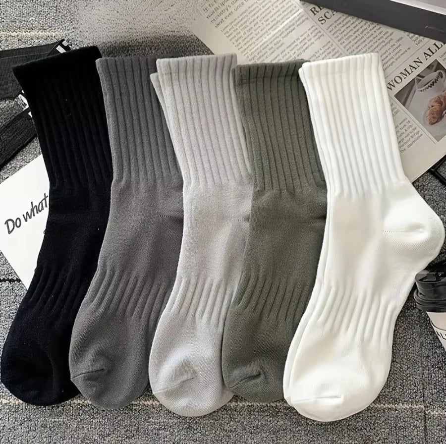 Men's fashion warm thickened padded comfortable casual socks, men's outdoor winter wear must have