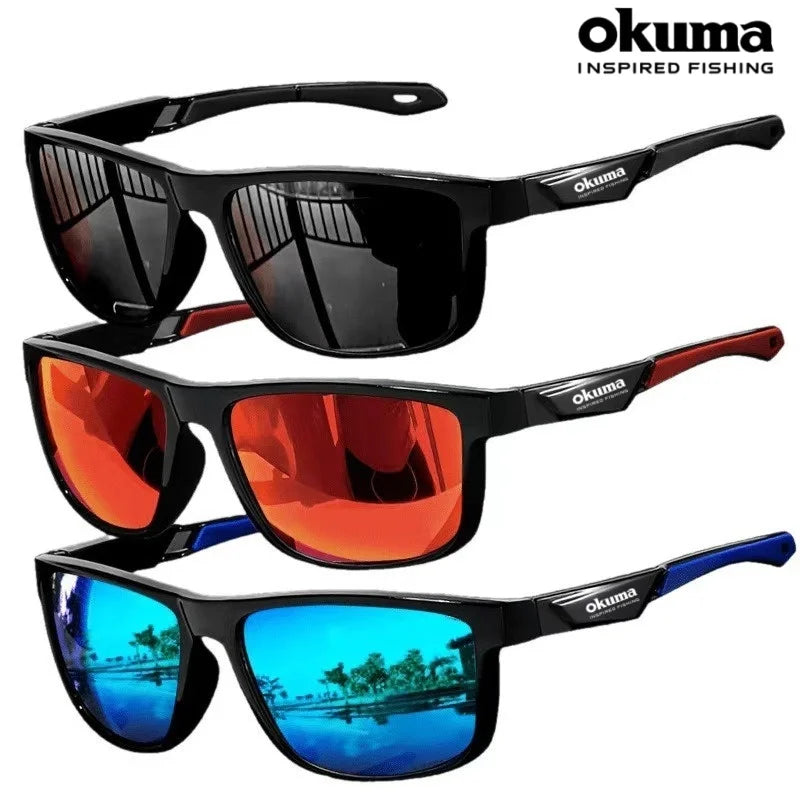 Okuma Fashion Polarized Glasses UV400, UV resistant, anti glare, strong light, suitable for cycling, driving, fishing, etc