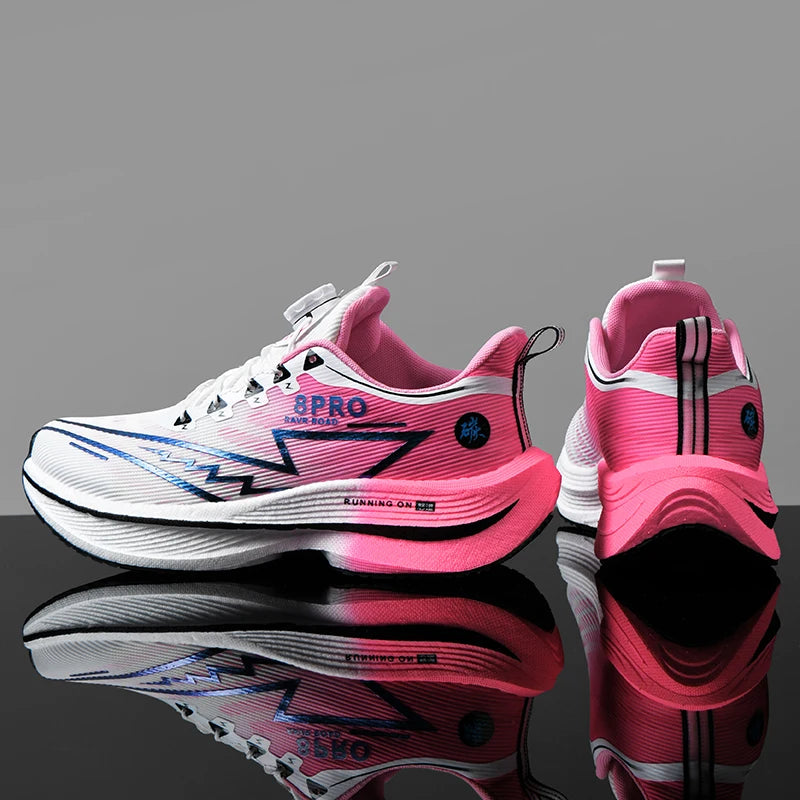 NEW Men Sports Running Shoes Off Marathon Breathable Light Comfortable Women Athletic Sneakers Race Jogging Tenis Air Cushion