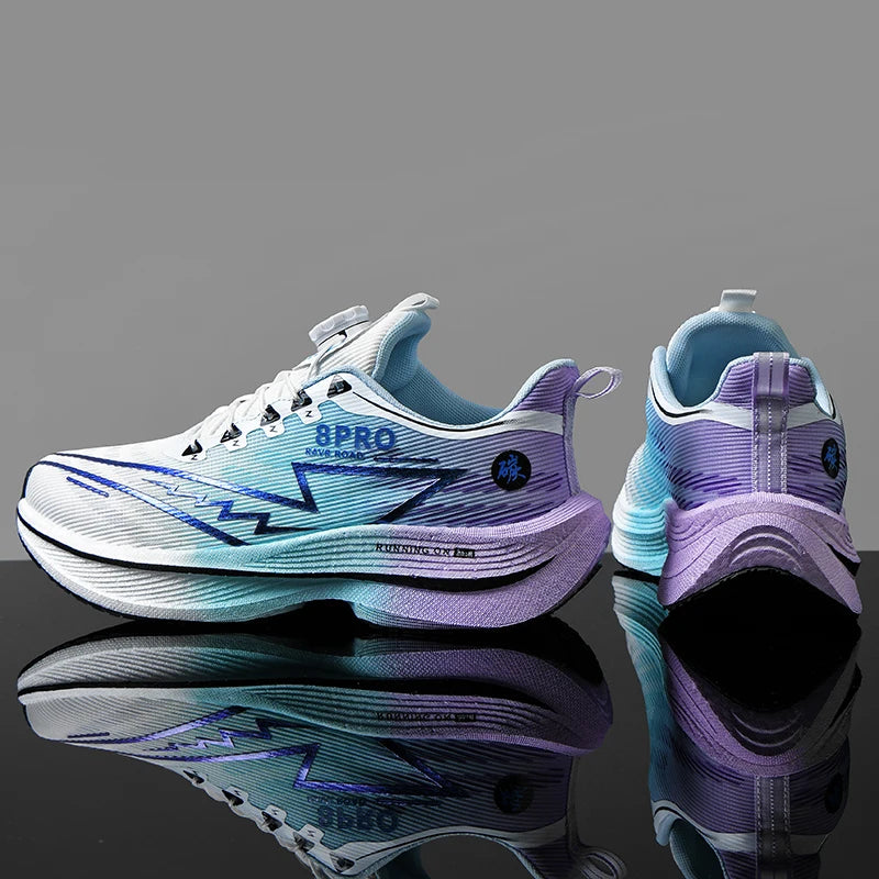 NEW Men Sports Running Shoes Off Marathon Breathable Light Comfortable Women Athletic Sneakers Race Jogging Tenis Air Cushion