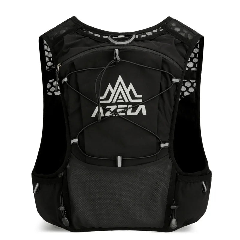 Outdoor Trail Running Backpack Ultralight Running Race Hydration Vest Breathable Jogging Vest for Marathon Cycling Hiking Trail