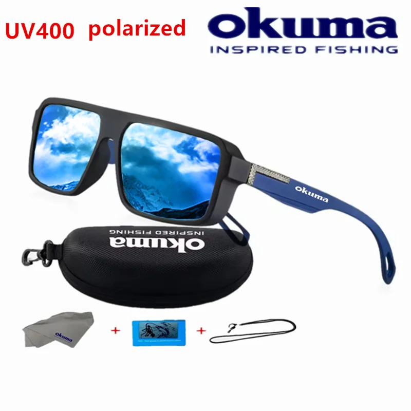 Okuma polarized fishing sunglasses UV400 men's and women's outdoor sports cycling hunting driving sunglasses 6 colors available