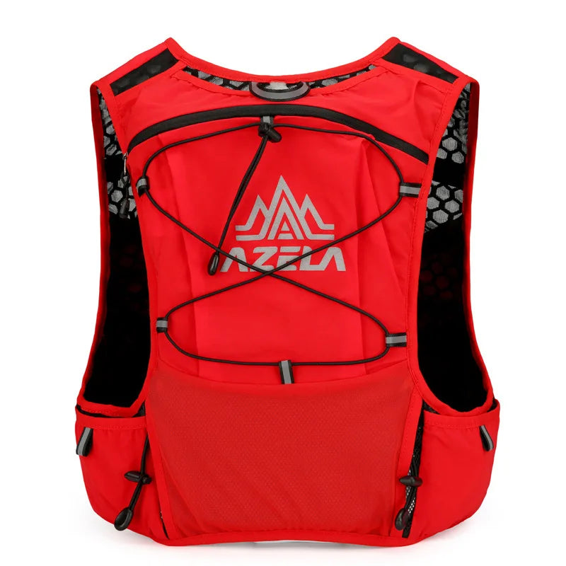 Outdoor Trail Running Backpack Ultralight Running Race Hydration Vest Breathable Jogging Vest for Marathon Cycling Hiking Trail