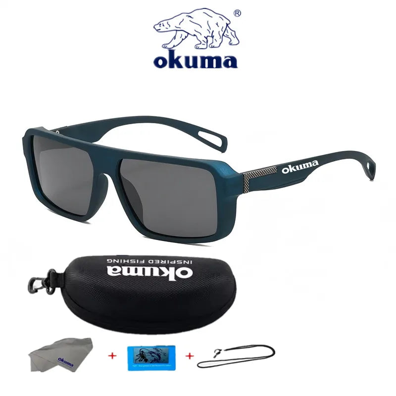 Okuma polarized fishing sunglasses UV400 men's and women's outdoor sports cycling hunting driving sunglasses 6 colors available