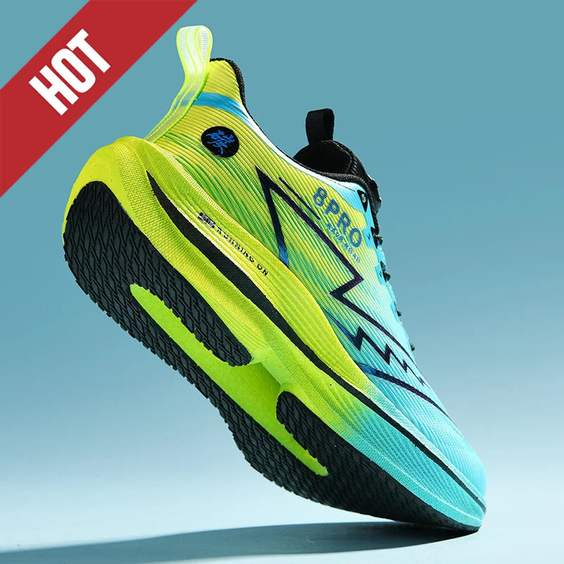 NEW Men Sports Running Shoes Off Marathon Breathable Light Comfortable Women Athletic Sneakers Race Jogging Tenis Air Cushion