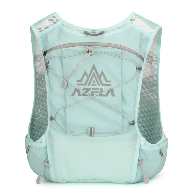 Outdoor Trail Running Backpack Ultralight Running Race Hydration Vest Breathable Jogging Vest for Marathon Cycling Hiking Trail