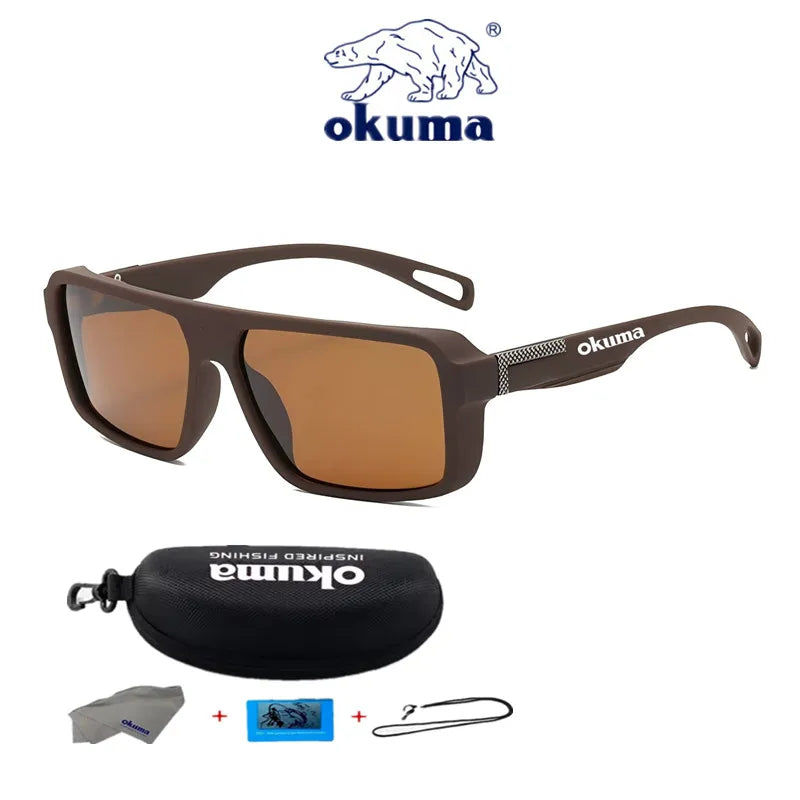 Okuma polarized fishing sunglasses UV400 men's and women's outdoor sports cycling hunting driving sunglasses 6 colors available