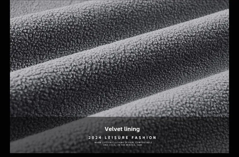 thick Fleece Padded Jacket Men's Autumn Winter Casual Anti-freezing Warm Hooded Coat Polar Cold Fleece Clothing Skiing Jackets