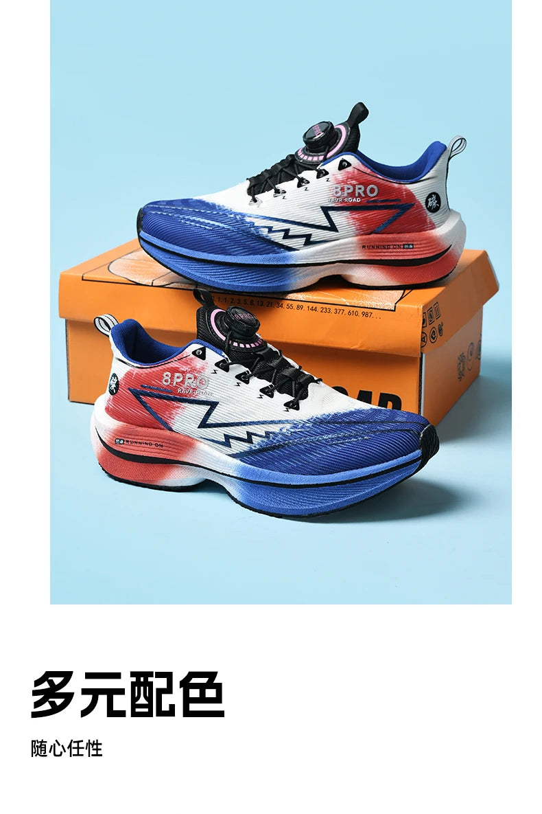 NEW Men Sports Running Shoes Off Marathon Breathable Light Comfortable Women Athletic Sneakers Race Jogging Tenis Air Cushion