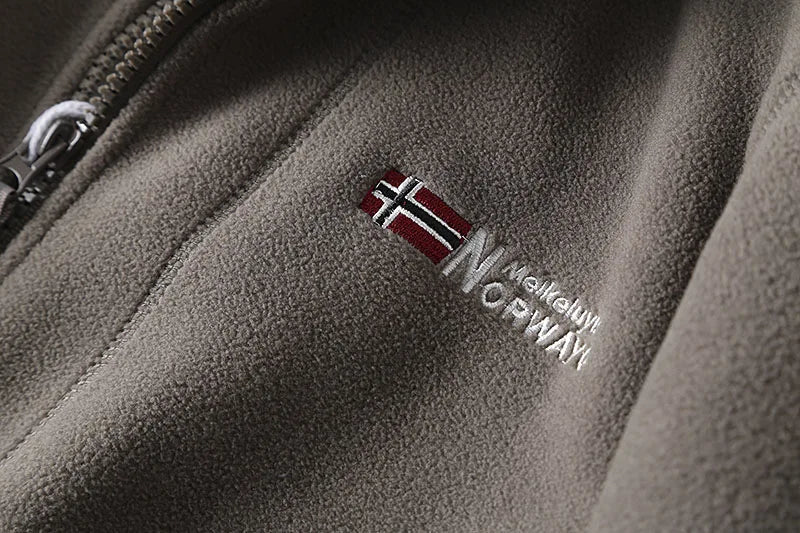 FGKKS 2023 Brand Casual Jacket For Men Thickened Wool Jacket High Quality Design Warm Fashion Jacket Male