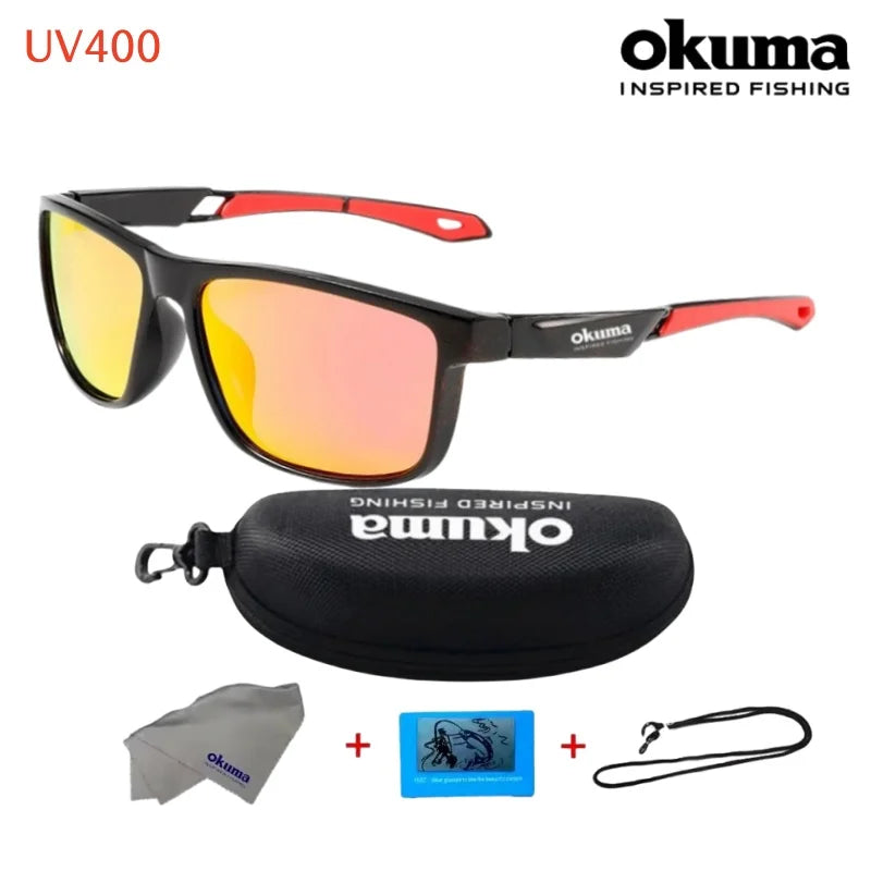 Okuma Fashion Polarized Glasses UV400, UV resistant, anti glare, strong light, suitable for cycling, driving, fishing, etc