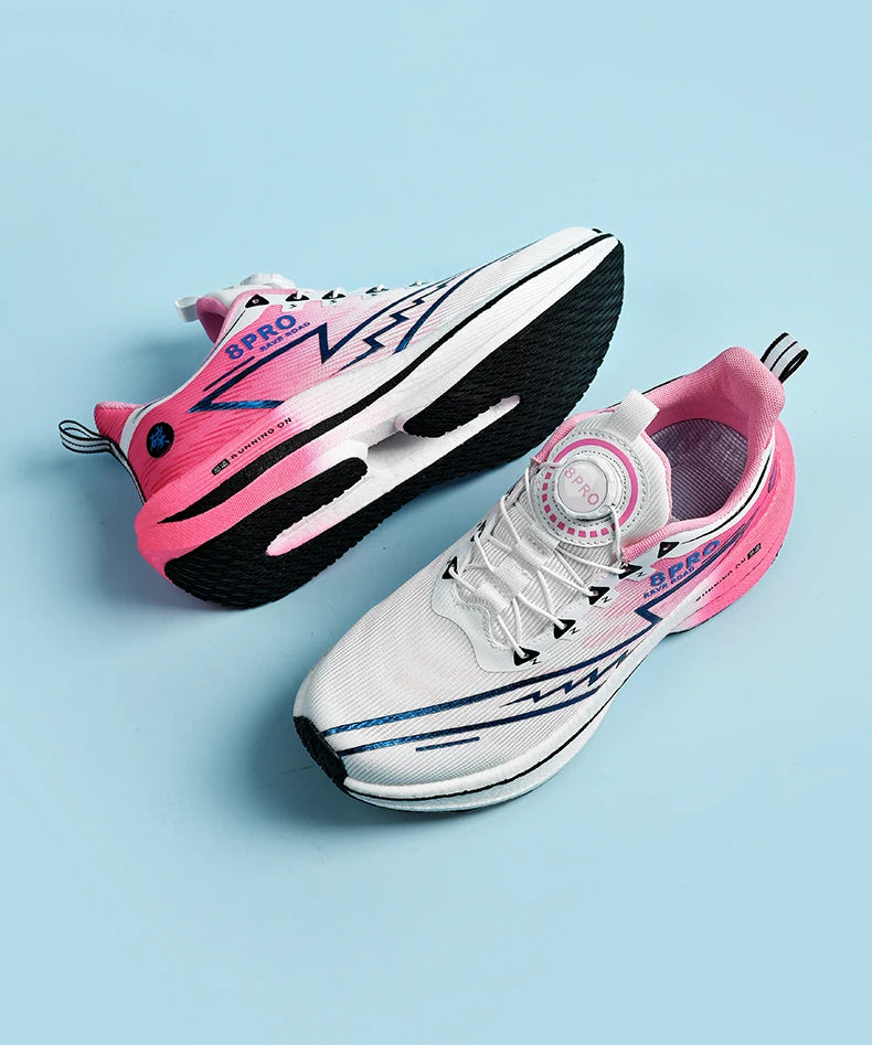 NEW Men Sports Running Shoes Off Marathon Breathable Light Comfortable Women Athletic Sneakers Race Jogging Tenis Air Cushion