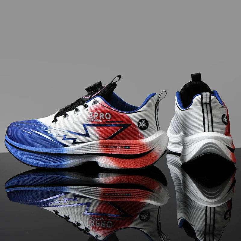 NEW Men Sports Running Shoes Off Marathon Breathable Light Comfortable Women Athletic Sneakers Race Jogging Tenis Air Cushion