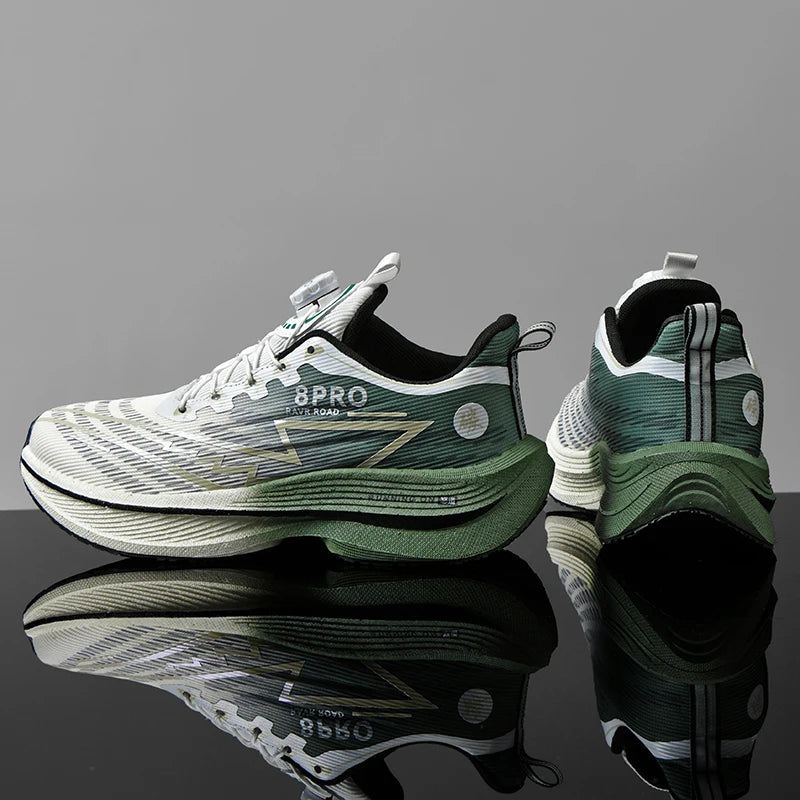 NEW Men Sports Running Shoes Off Marathon Breathable Light Comfortable Women Athletic Sneakers Race Jogging Tenis Air Cushion