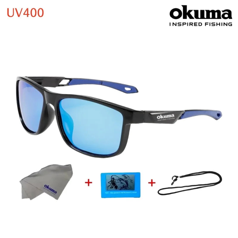 Okuma Fashion Polarized Glasses UV400, UV resistant, anti glare, strong light, suitable for cycling, driving, fishing, etc