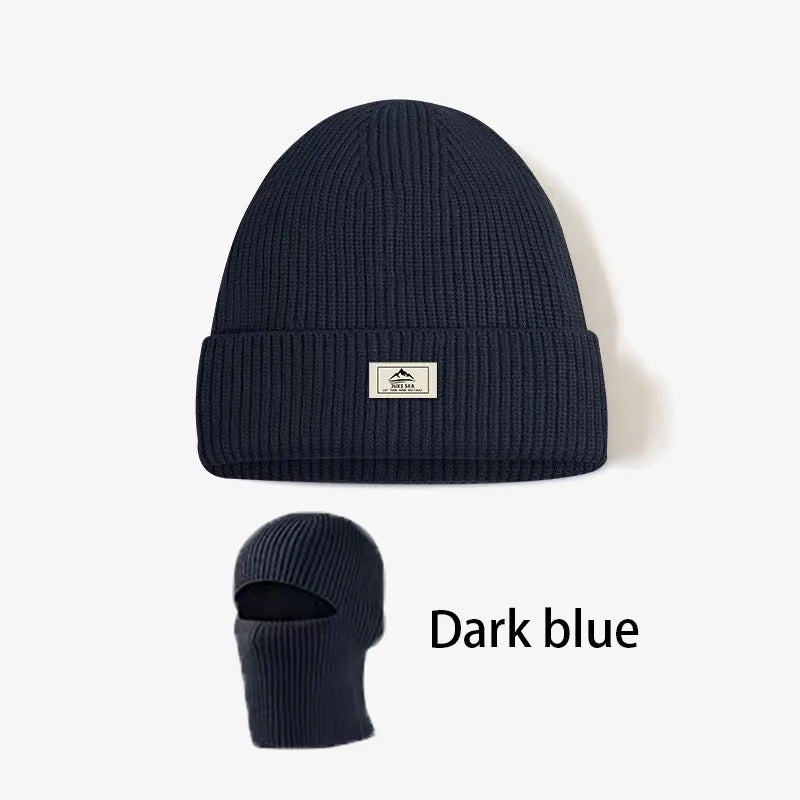 Winter Maple Leaf Hat Men's Knitted Wool Beanies Men Hip-Hop Cap Caps Skullies Hats For Women Skullies Bonnet Unisex Hat Men