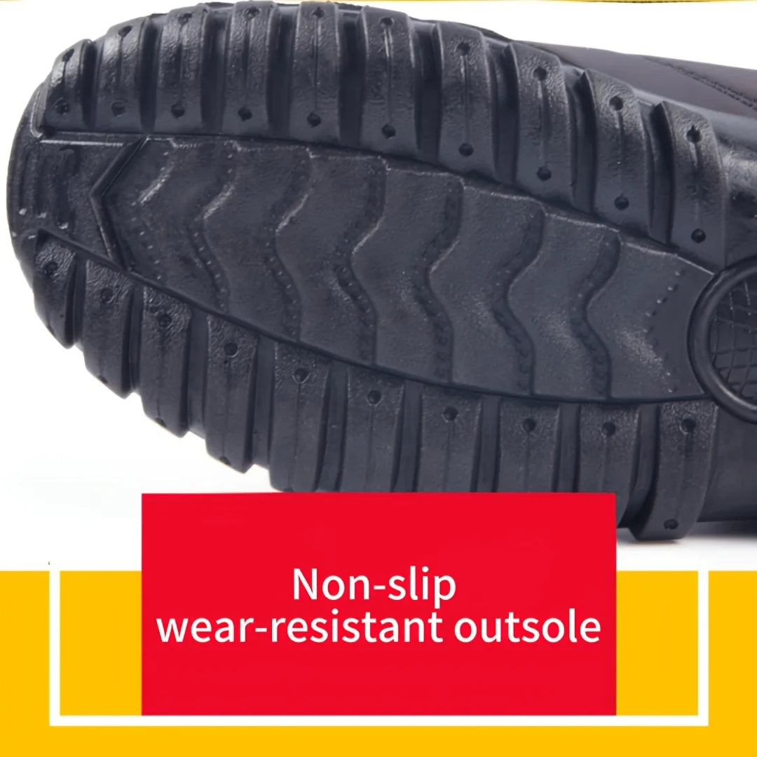 Winter shoes Men's sneakers Warm Cotton Zipper Snow Ankle Boots, Autumncasual shoes  Waterproof Snow Boots free shiping shoe