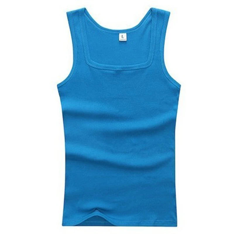 2020 Summer Plus Size Men Clothing Tank Tops Black White Gray Singlets Sleeveless Fitness Men Vest Casual Bodybuilding Vest New