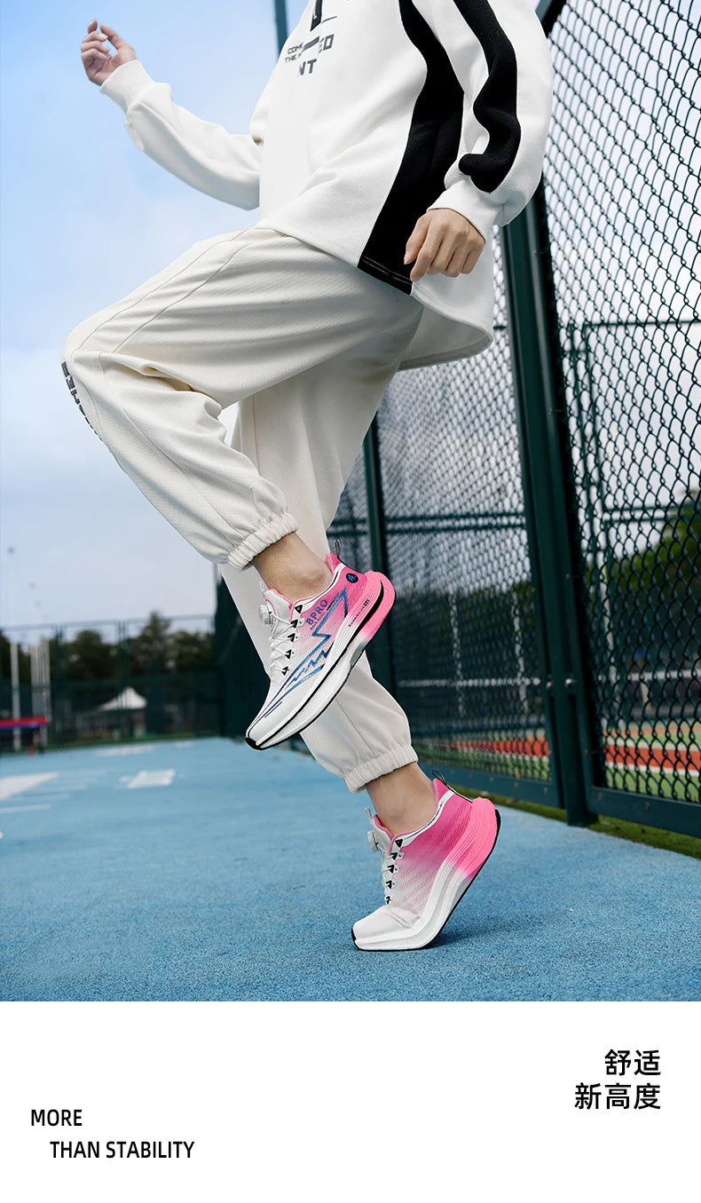 NEW Men Sports Running Shoes Off Marathon Breathable Light Comfortable Women Athletic Sneakers Race Jogging Tenis Air Cushion