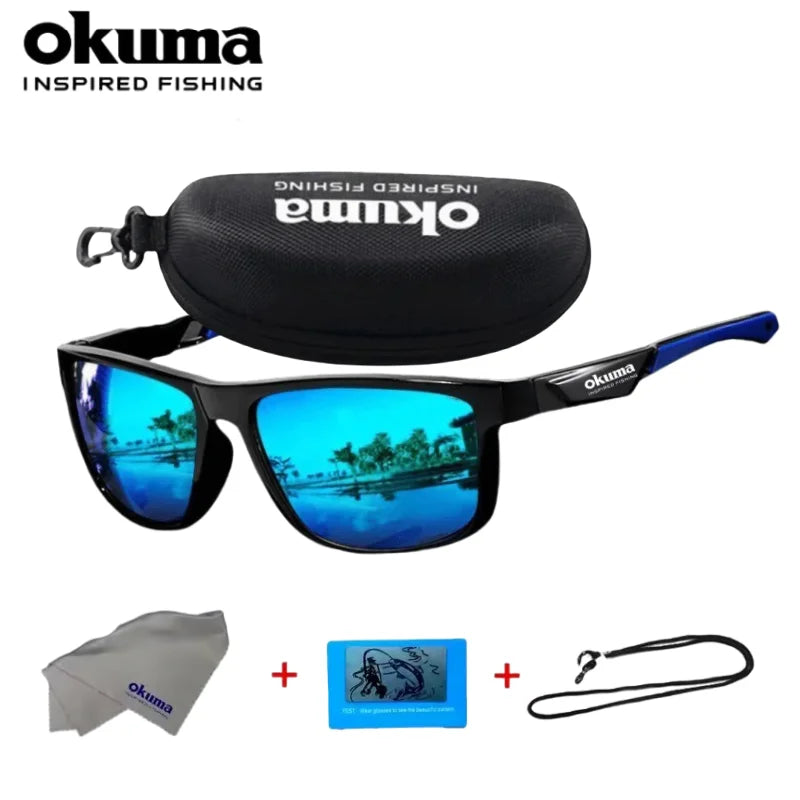 Okuma Fashion Polarized Glasses UV400, UV resistant, anti glare, strong light, suitable for cycling, driving, fishing, etc